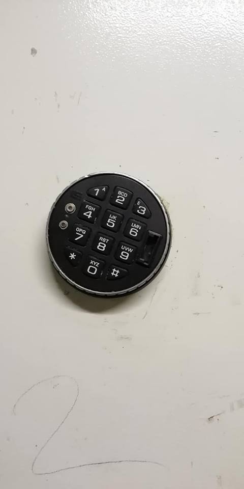 LaGard safe lock keypad